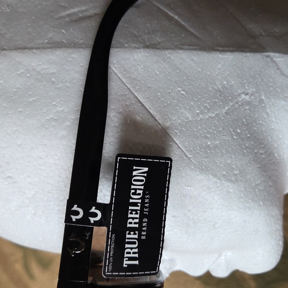 NWT! True Religion Black Frqme Sunglasses